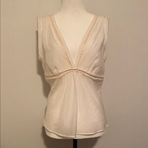 Hugo Boss Ivory Fabric Accent